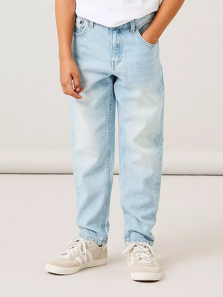 NAME IT Jungen Jeans Tapered Fit NKMBEN hellblau